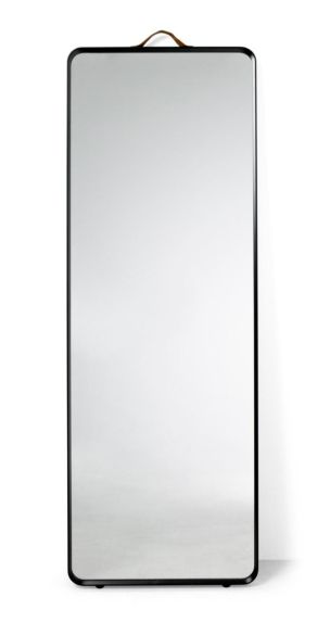 Audo Norm Floor Mirror spiegel zwart